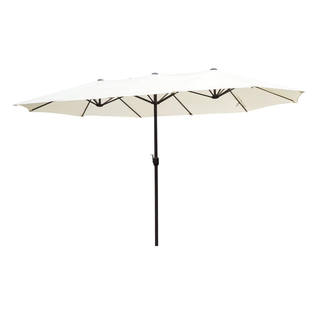 Parasol ogrodowy podwójny 460x270cm z podstawa Parasol ogrodowy podwójny 460x270cm z podstawa