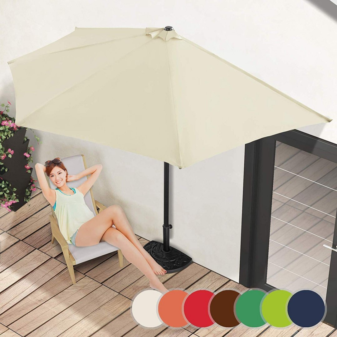 Parasol ogrodowy przeciwsłoneczny 300 cm do ściany Parasol ogrodowy przeciwsłoneczny 300 cm do ściany