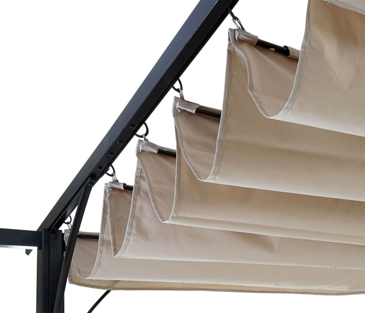 Pawilon ogrodowy 3 x 3 pergola dach ruchomy Pawilon ogrodowy 3 x 3 pergola dach ruchomy