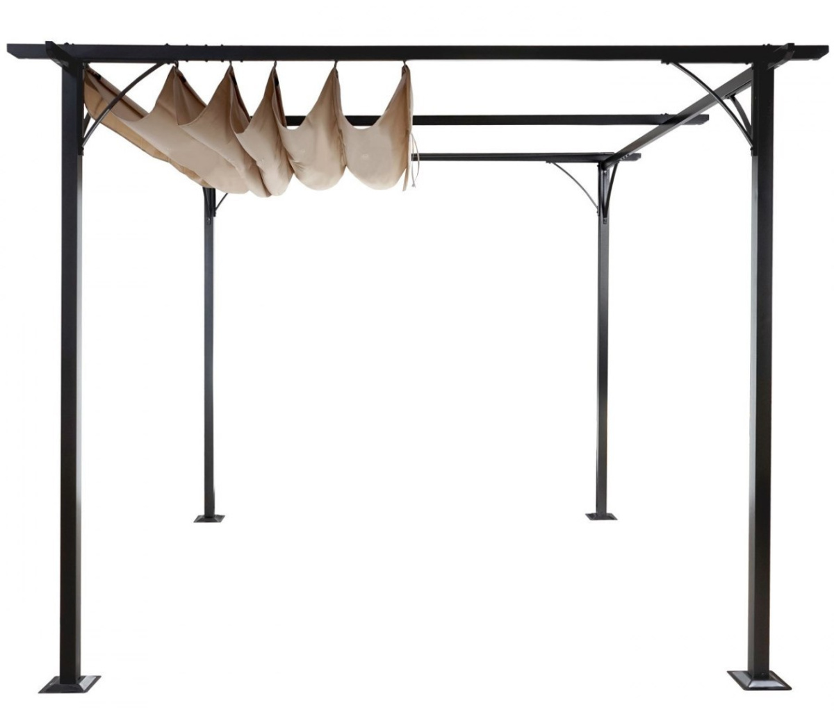 Pawilon ogrodowy 3 x 3 pergola dach ruchomy Pawilon ogrodowy 3 x 3 pergola dach ruchomy