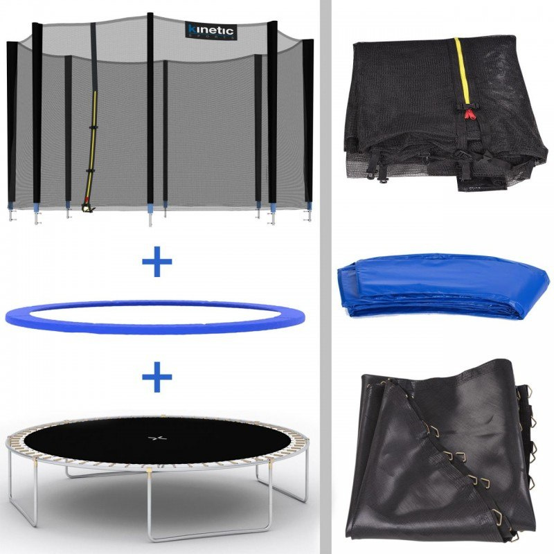Trampolina ogrodowa 244 cm do 120 kg drabinka Trampolina ogrodowa 244 cm do 120 kg drabinka