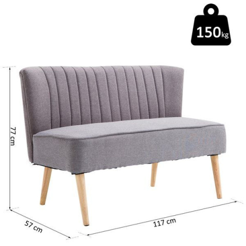 Sofa kanapa 2 osobowa do 150 kg Sofa kanapa 2 osobowa do 150 kg