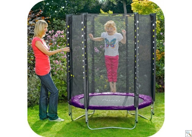 Trampolina ogrodowa 4.5 ft 140 cm PLUM Trampolina ogrodowa 4.5 ft 140 cm PLUM