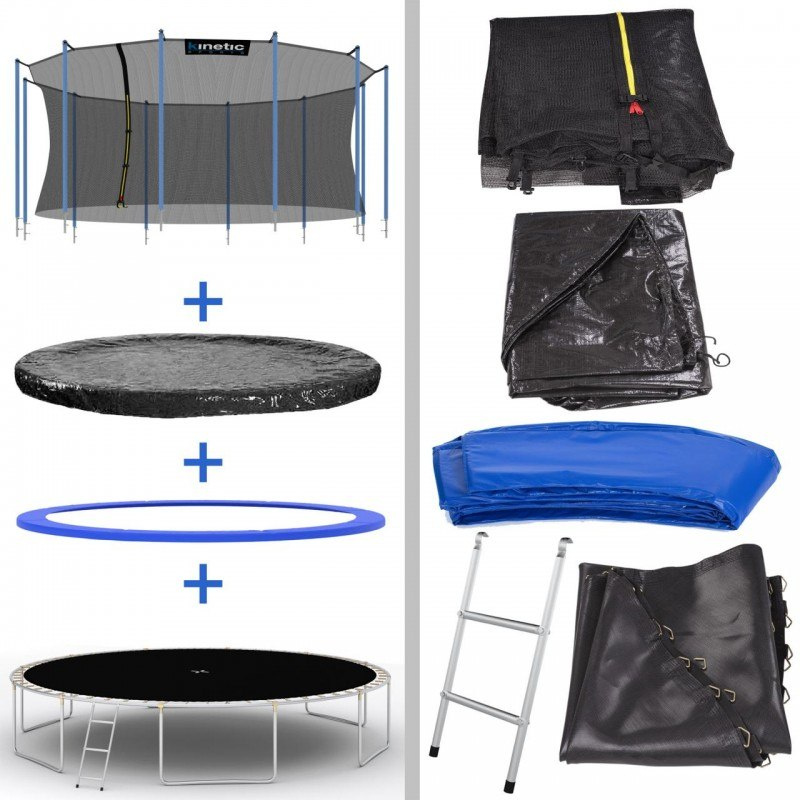 Trampolina ogrodowa 488 cm do 150 kg KINETIC Trampolina ogrodowa 488 cm do 150 kg KINETIC