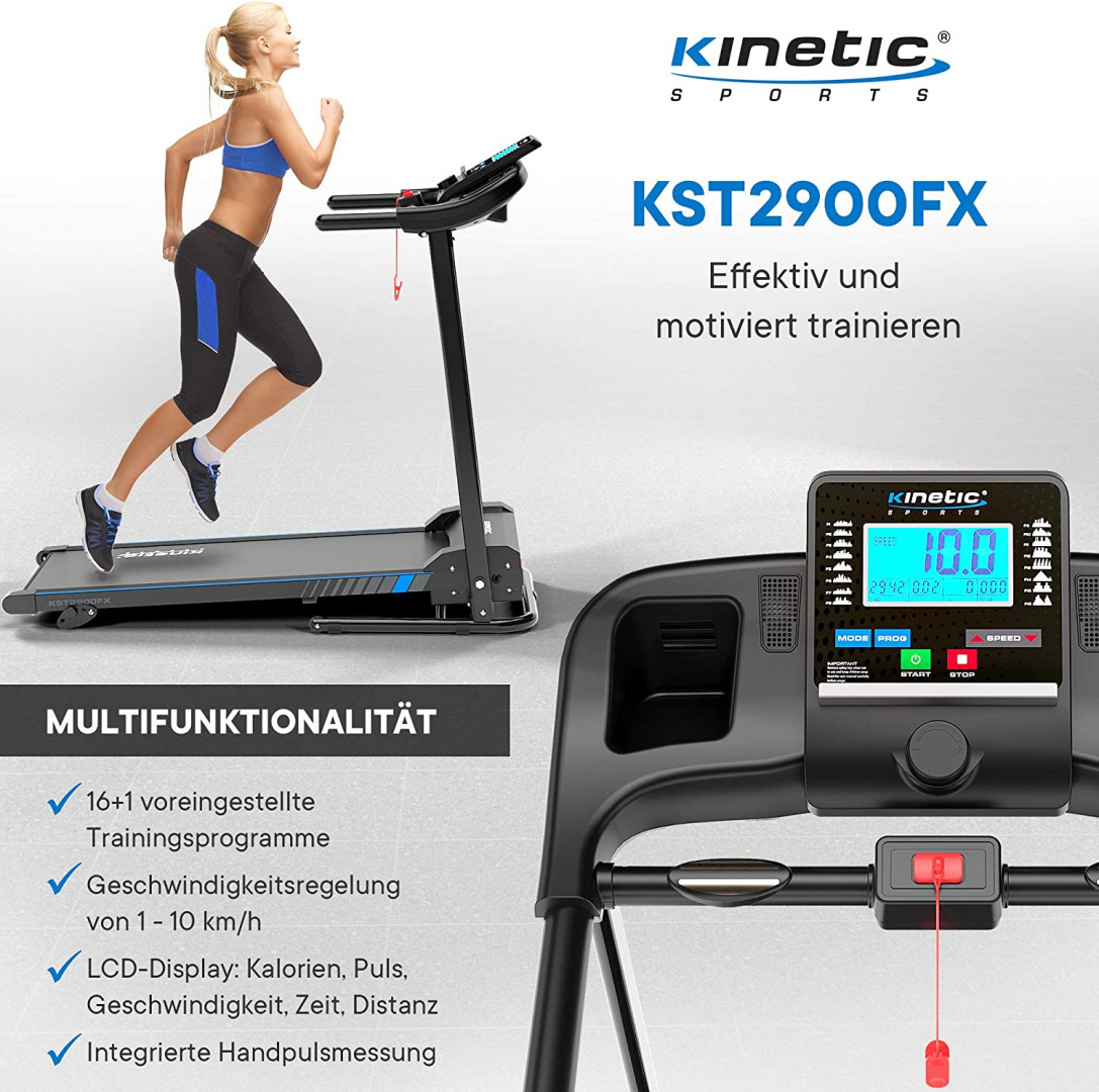 Bieżnia elektryczna Kinetic 2900 Bieżnia elektryczna Kinetic 2900