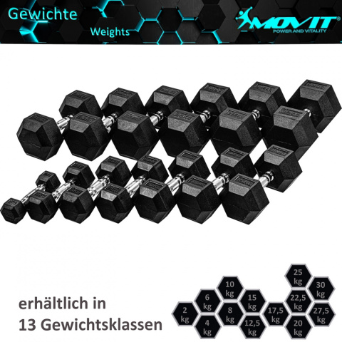 Hantle HEXAGON 2 x 10 kg Hantle HEXAGON 2 x 10 kg