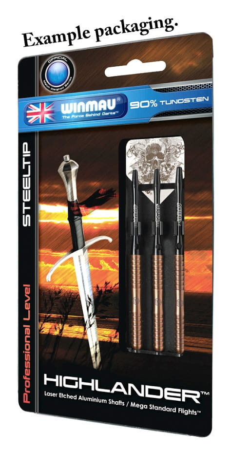 Lotki rzutki do darta Winmau Highlander 22-24 g Lotki rzutki do darta Winmau Highlander 22-24 g