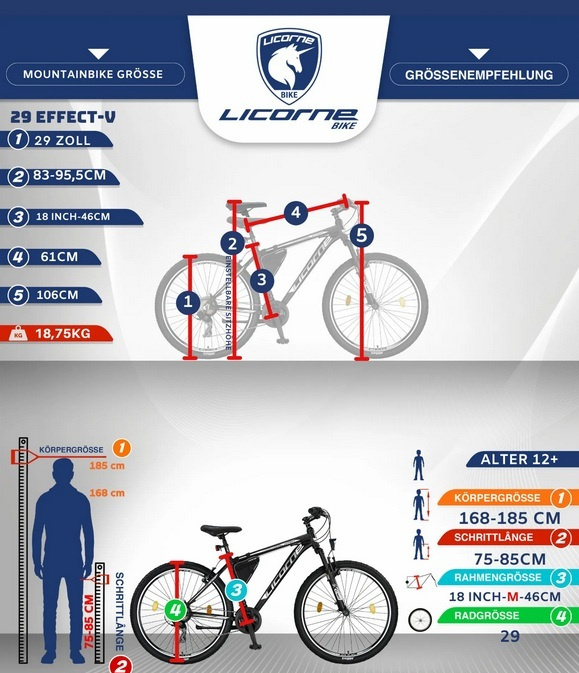 Rower górski MTB LICORNE PREMIUM 29 Rower górski MTB LICORNE PREMIUM 29