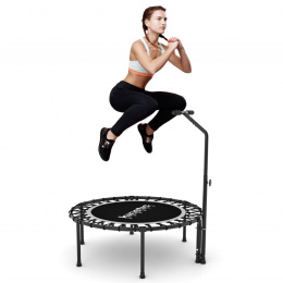 Trampolina fitness 102 cm z uchwytem