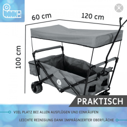 Wózek plażowy transportowy Miweba 10