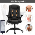 Fotel biurowy obrotowy z masażem