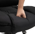 Fotel biurowy obrotowy z masażem