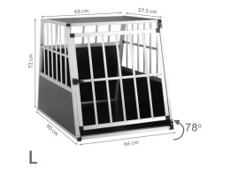 Klatka transporter dla psa 90x66x72cm