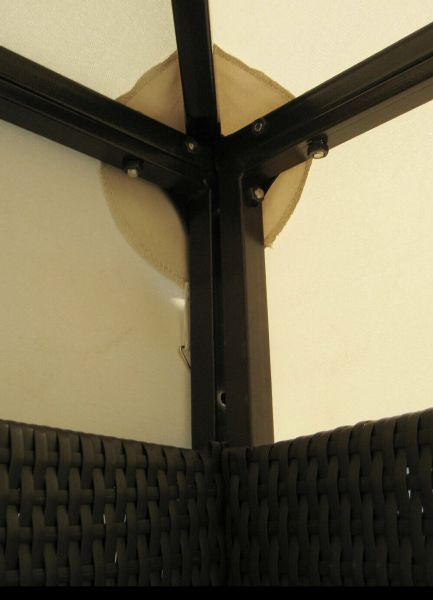 Pawilon ogrodowy 3 x 3 PATIO ALCUDIA polirattan Pawilon ogrodowy 3 x 3 PATIO ALCUDIA polirattan