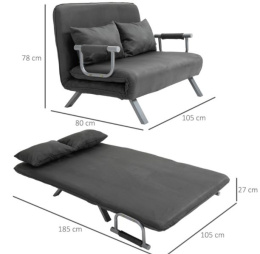 Sofa leżanka kanapa rozkładana 2 osobowa