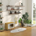 Drapak dla kota DOMEK DREWNO TV 50 x 28 x 43 cm