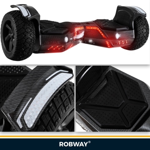 Deskorolka elektryczna Robway X2 Hoverboard 15 km 700 watt