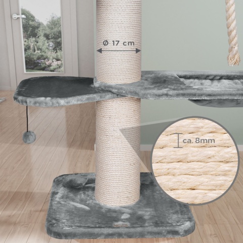 Drapak XXL DLA kota lezanki 250-280 cm Drzewo XXL Drapak XXL DLA kota lezanki 250-280 cm Drzewo XXL