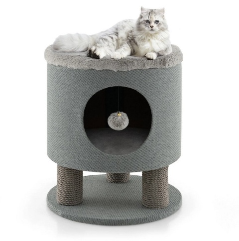 Drapak dla kota i taboret H 47 cm