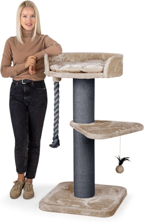 Drapak dla kota na drzewku 120 cm GRUBY SIZAL MC1200 Drapak dla kota na drzewku 120 cm GRUBY SIZAL MC1200